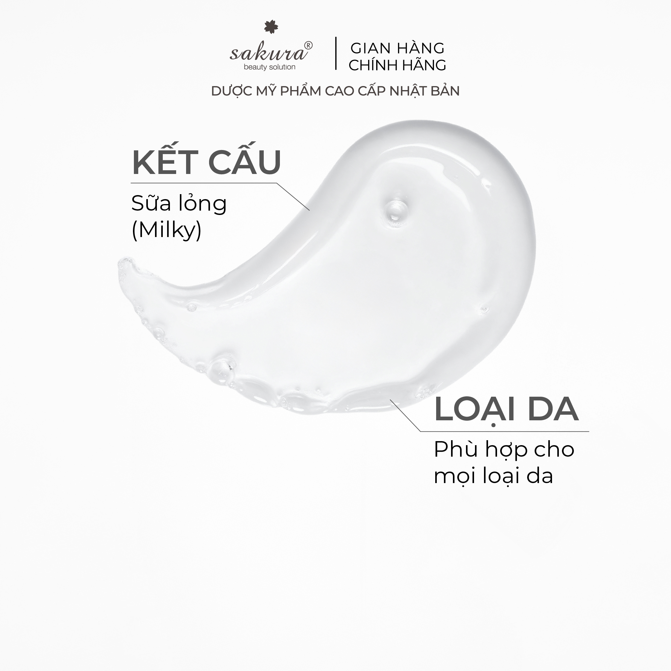 Nước cân bằng da Sakura Balancing Toner 2020