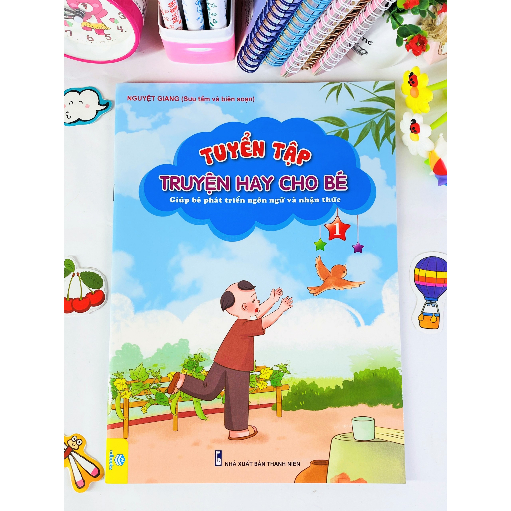 Sách - Combo 6 cuốn Tuyển tập Thơ và Truyện hay cho bé - Giúp bé phát triển Ngôn ngữ và Nhận thức 0-6 tuổi - ndbooks