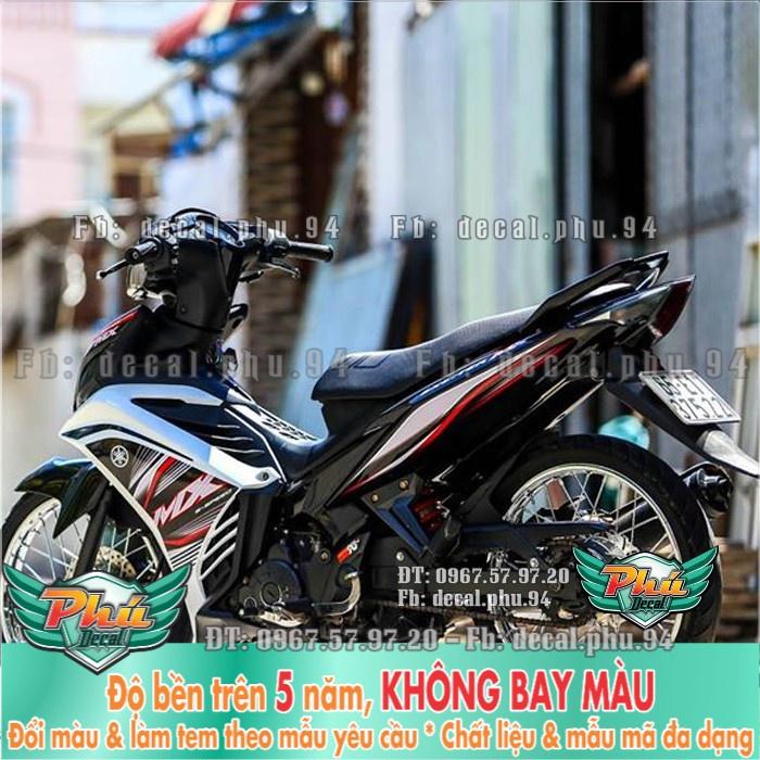 Tem rời EX 2011-2014 MX trắng đen
