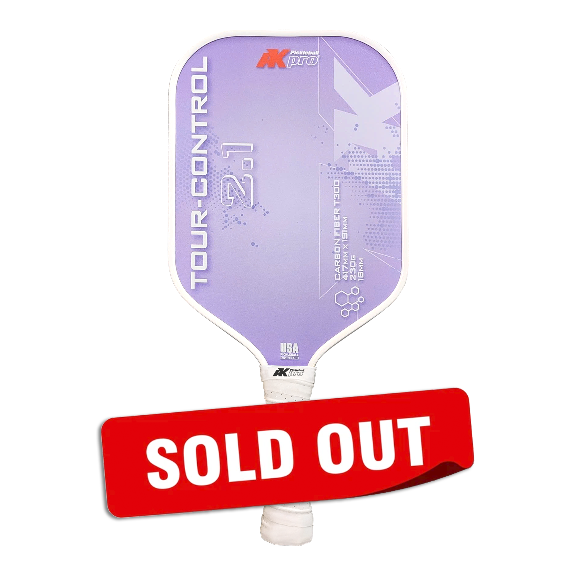 Vợt Pickleball TOUR-CONTROL 2.1 - Carbon T300