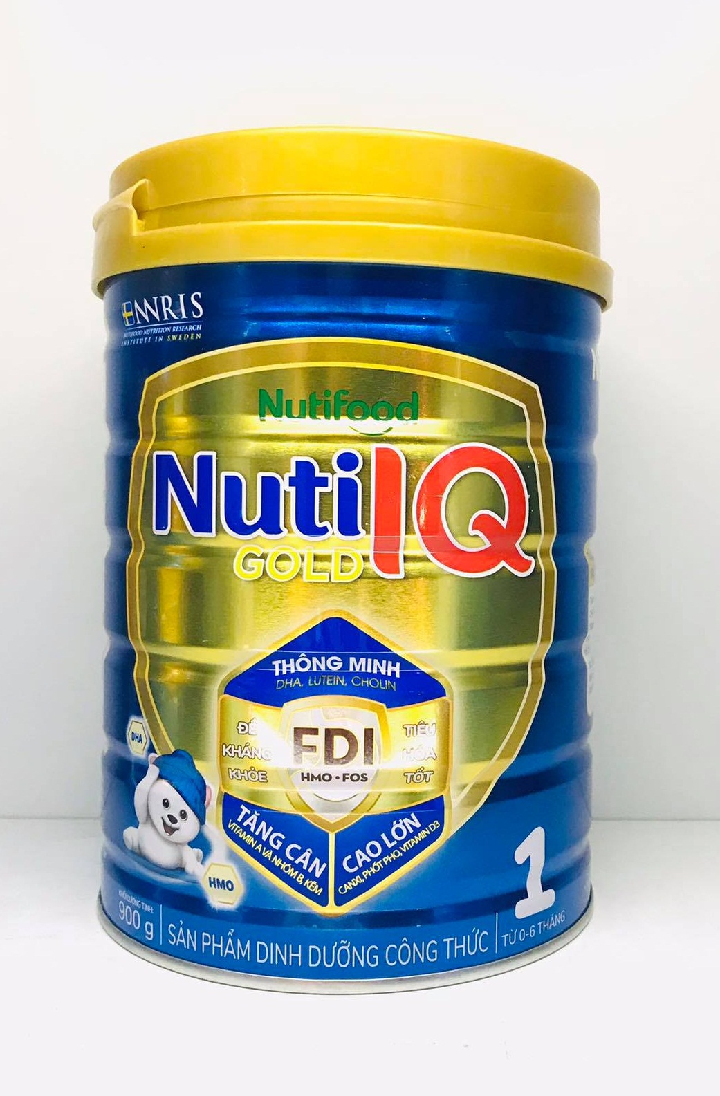 Sữa Nuti IQ Gold Step 1 900g (trẻ 0-6 tháng)