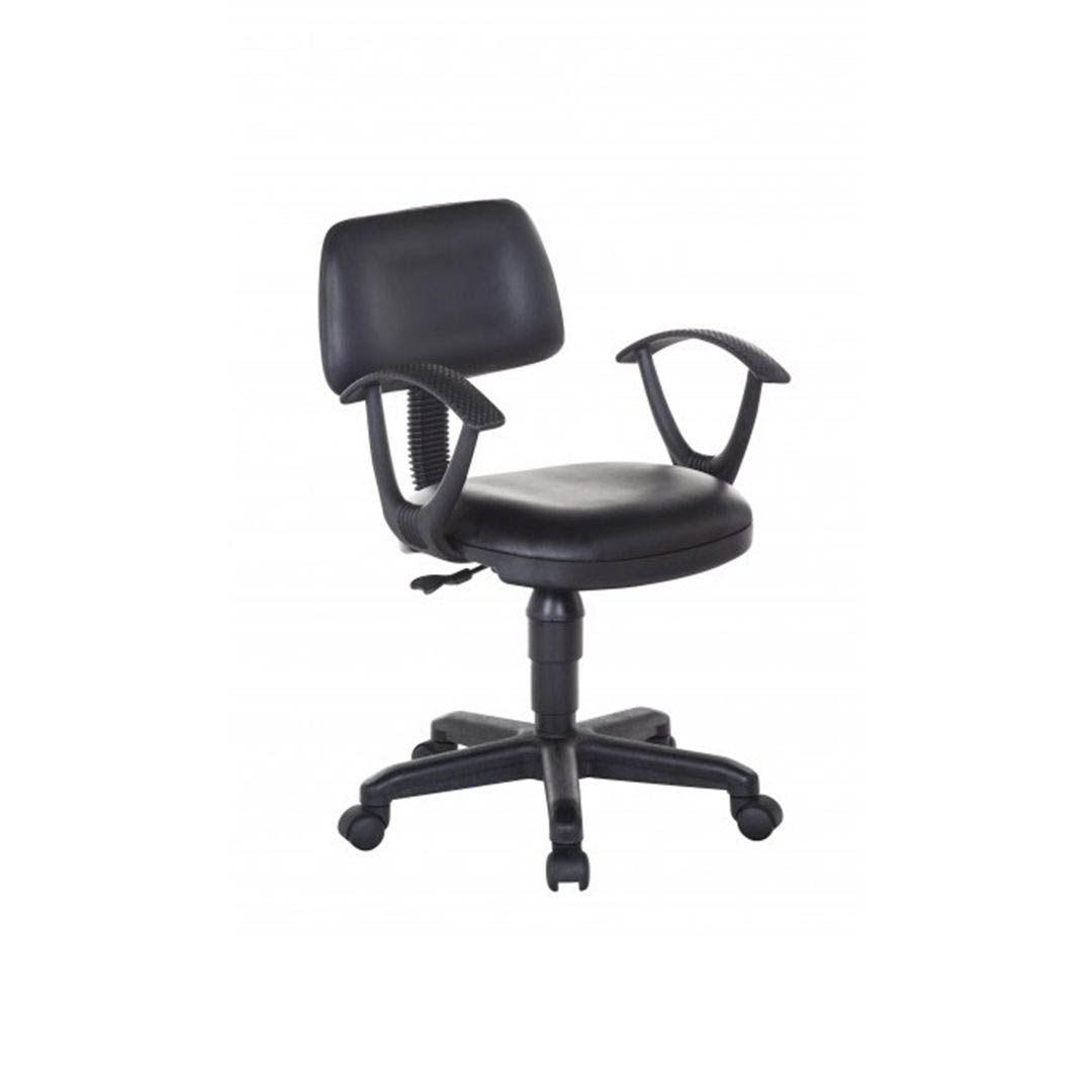 Ghế xoay nhân viên bọc da SMLIFE Otis