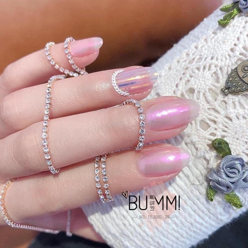 Set dây xích đá gắn móng dành cho các tiệm nail