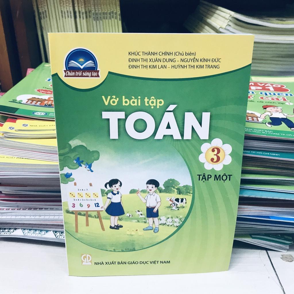 set bìa bao toán,vbt lớp 3 chân trời sáng tạo