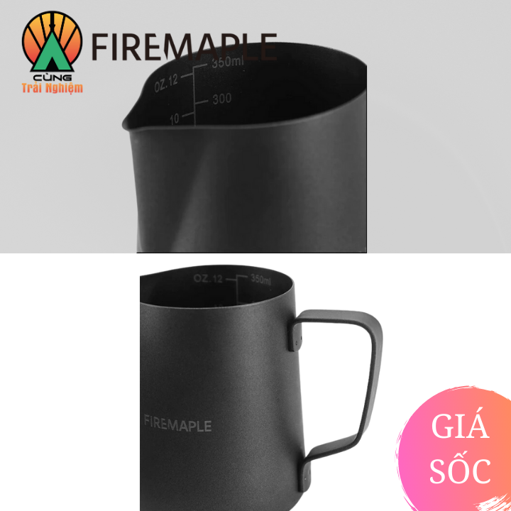 Cốc tạo bọt cà phê/sữa 350ml của FireMaple