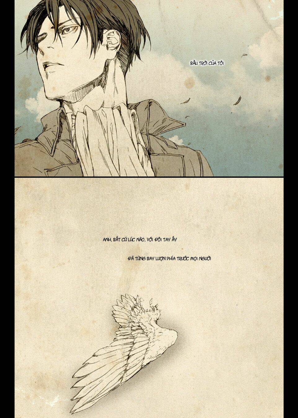 tấn công người khổng lồ - doujinshi eruri chapter 8 4