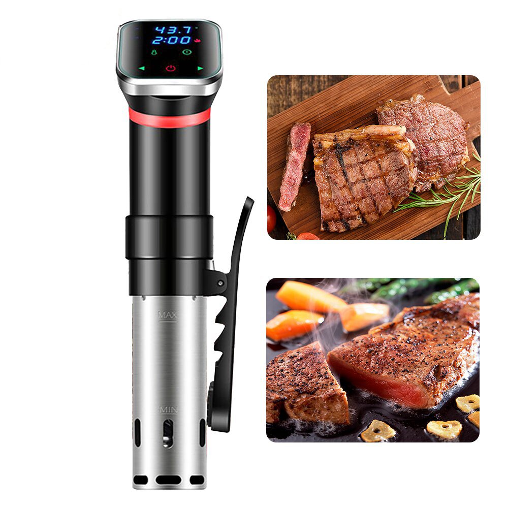 Máy nấu chậm phương pháp sous vide LCD hẹn giờ 1100 Watts SJ-S012