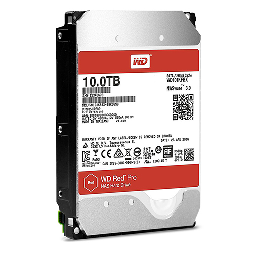 Ổ cứng HDD WD Red Pro 10TB 256MB 7200RPM WD101KFBX - Hàng Chính Hãng