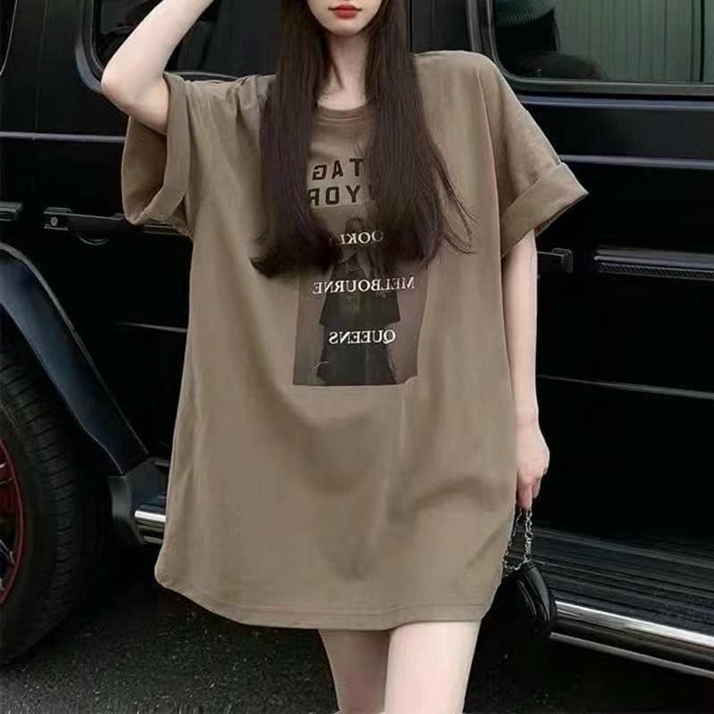 Áo thun nam nữ unisex form rộng tay lỡ siêu hot