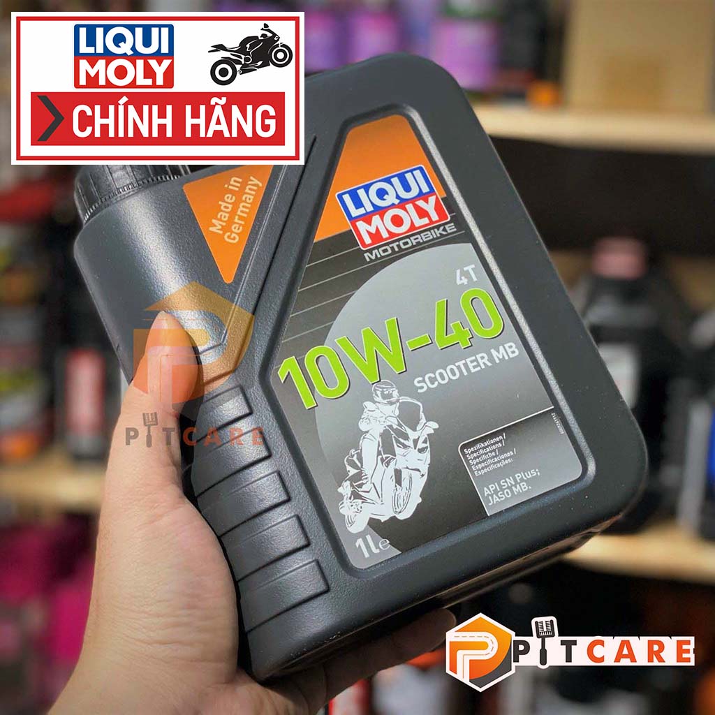 Nhớt Liqui Moly 10W40 MB Scooter dành cho xe ga