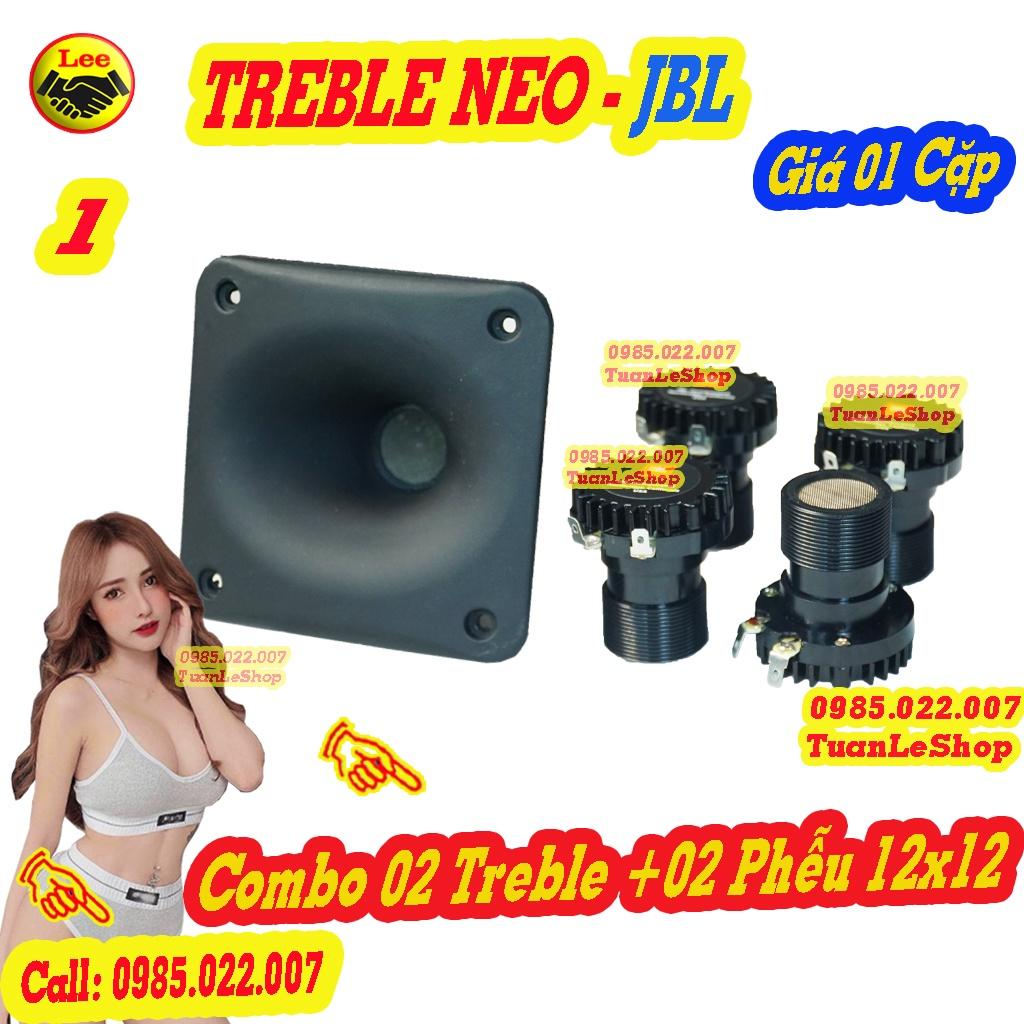 02 COMBO LOA TREBLE NEO JB COIL 25 + PHỄU 12X12 XỊN SÒ – 02 TREBLE NEO J B L CHẤT LƯỢNG