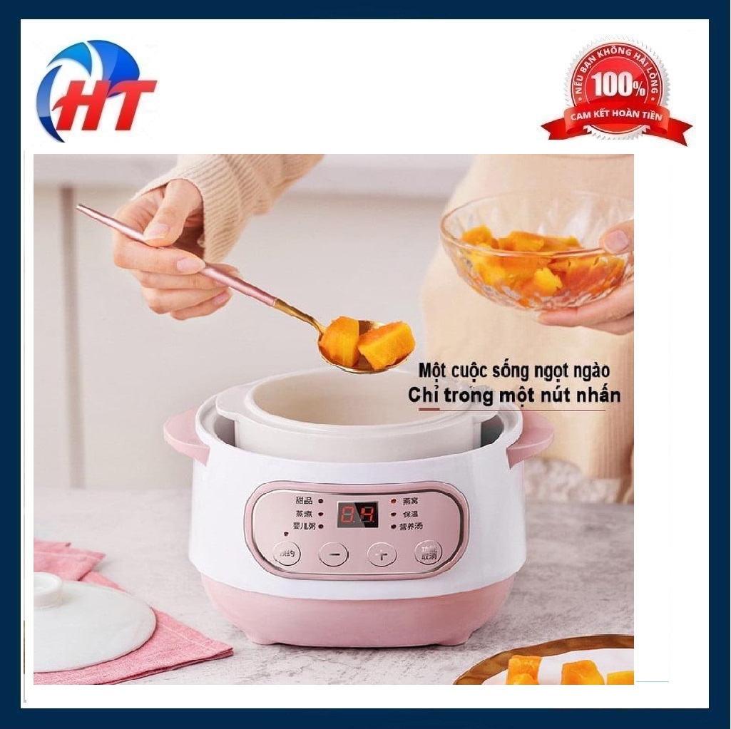 NỒI NẤU CHẬM GT68 VỚI DUNG TÍCH 1L ĐA NĂNG-HT