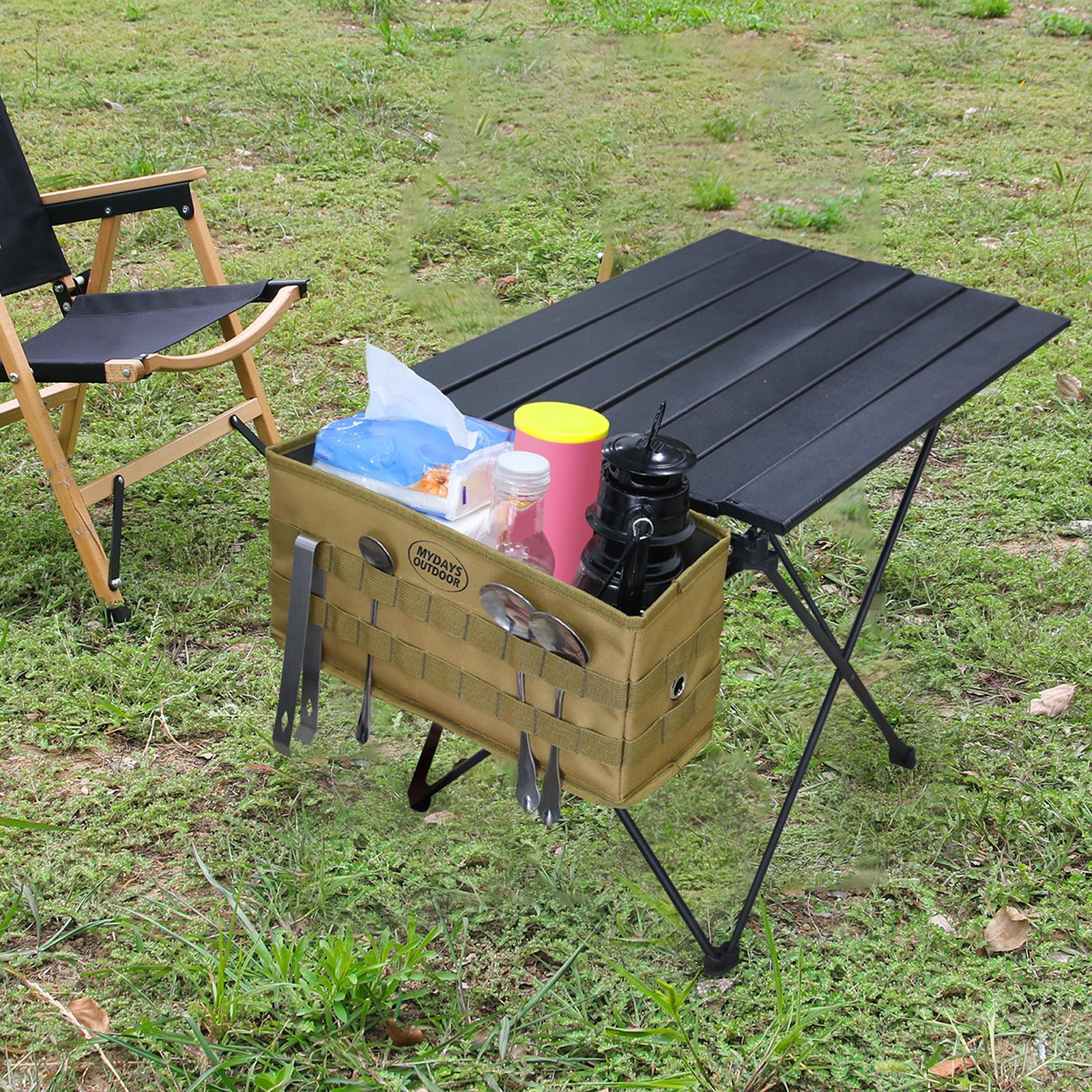 Camping Storage Bag Utility Tote Bag Cooking Utensils Organizer Container Case Storage Box for Fishing Clothes Travel Picnic Barbecue