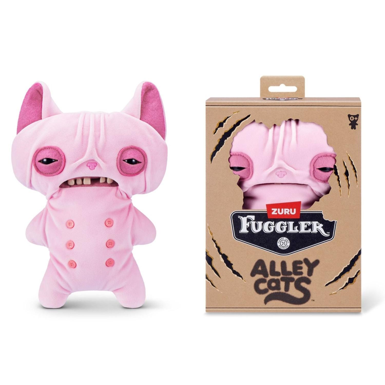 Đồ Chơi Sưu Tầm Fuggler Alley Cats 9 Inch - Mèo Hoang Tinh Quái - Zuru 15752 - Mèo Hồng