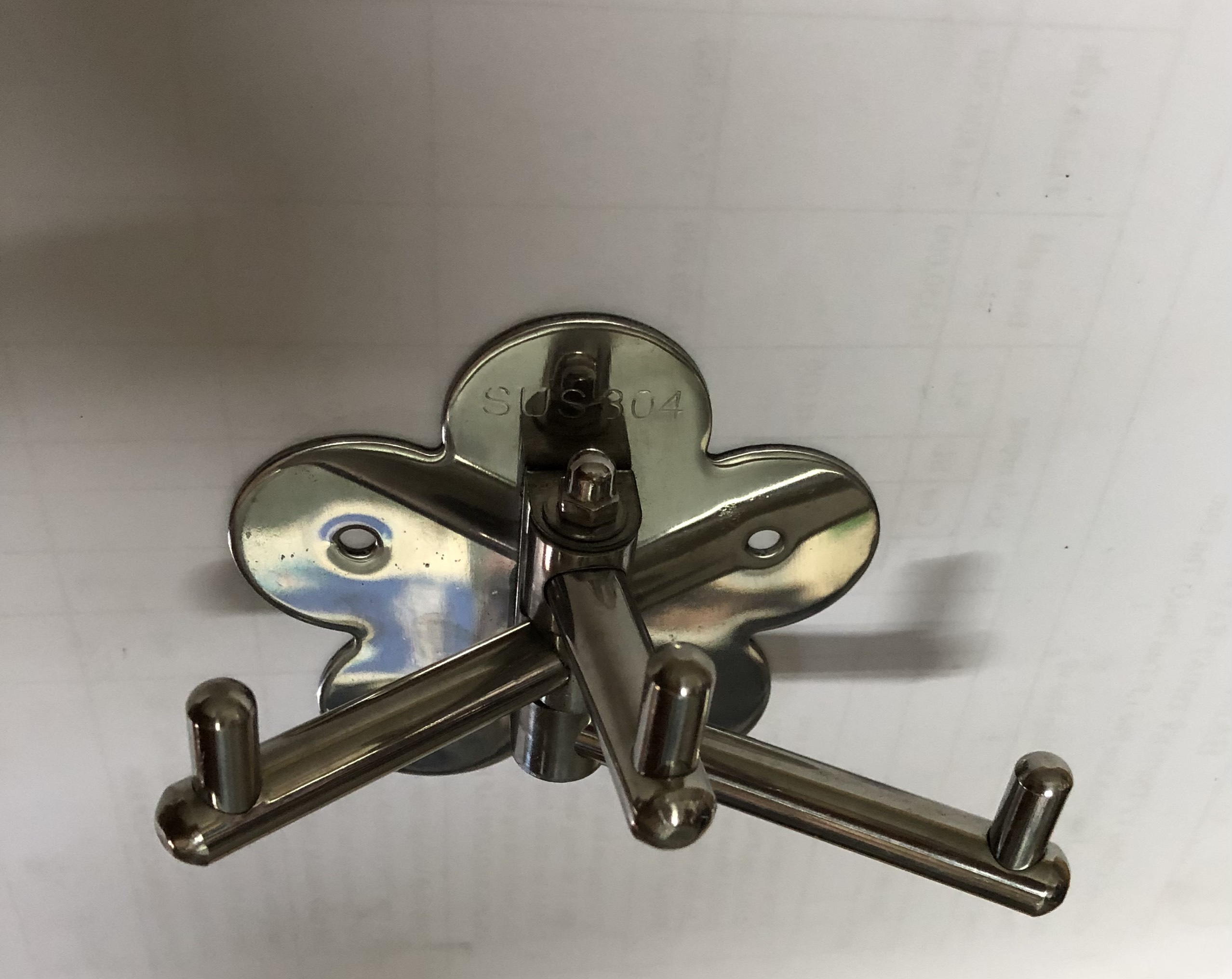 Móc Áo Ba Chia Inox 304