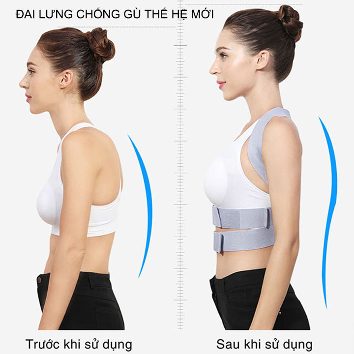 Đai lưng chống gù thế hệ mới giúp giữ đúng tư tế cột sống