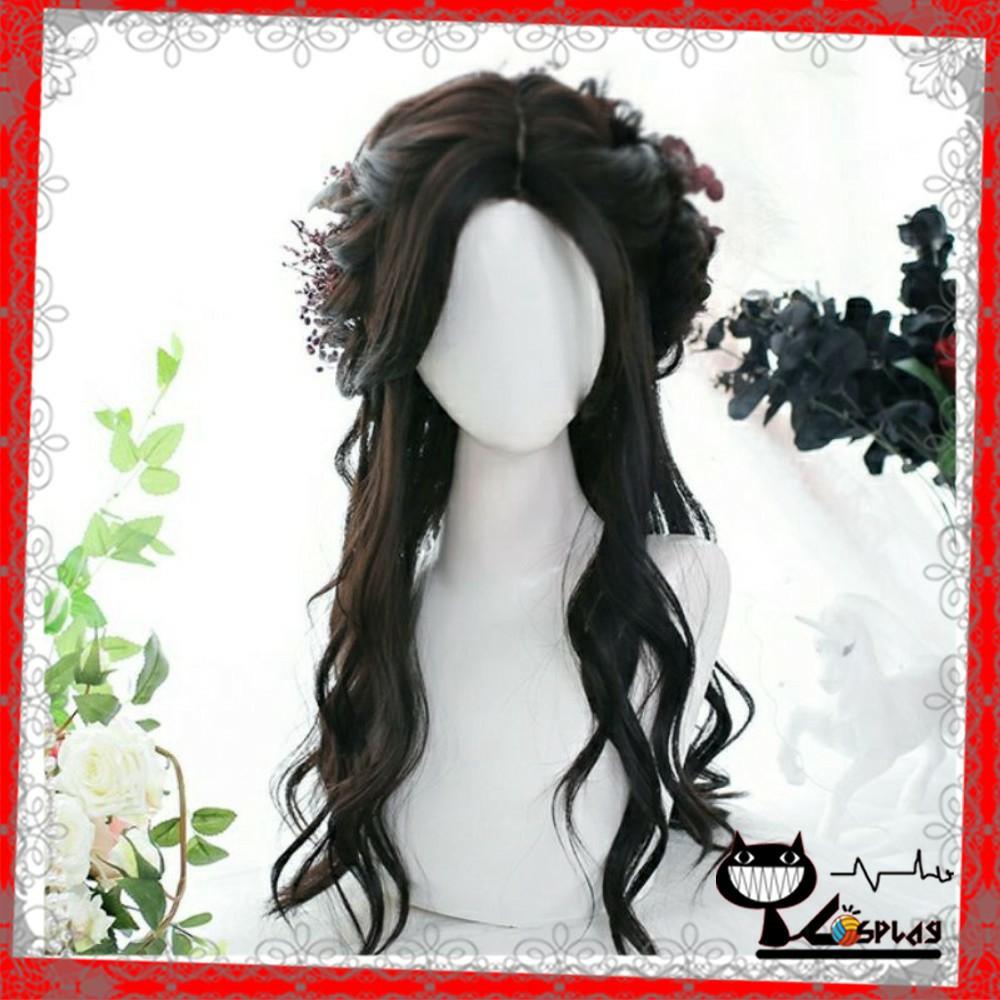 Wig teen/lolita/cosplay đen BHT071