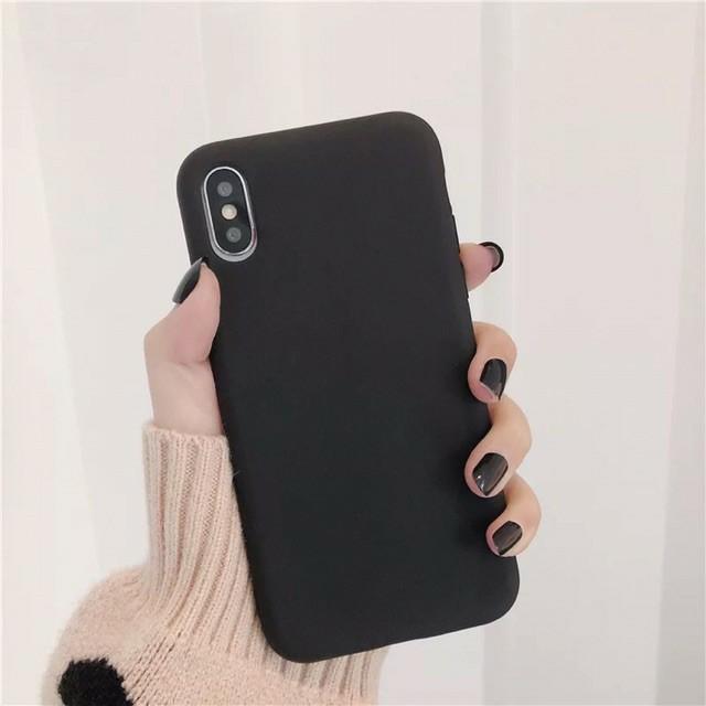 Ốp lưng silicon dẻo màu - Ốp lưng dẻo chống bẩn dành cho iphone