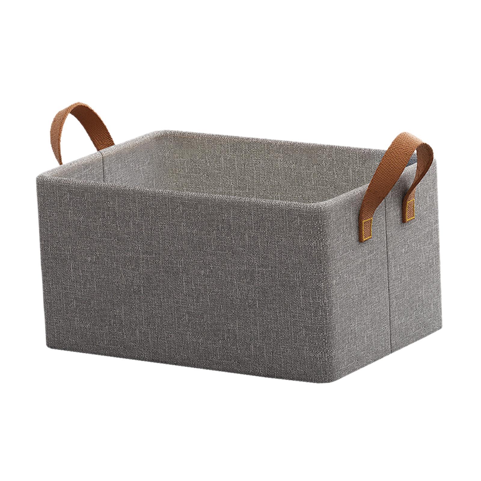 Fabric Storage Bin Multifunction Clothes Basket for Wardrobe Bedroom Laundry