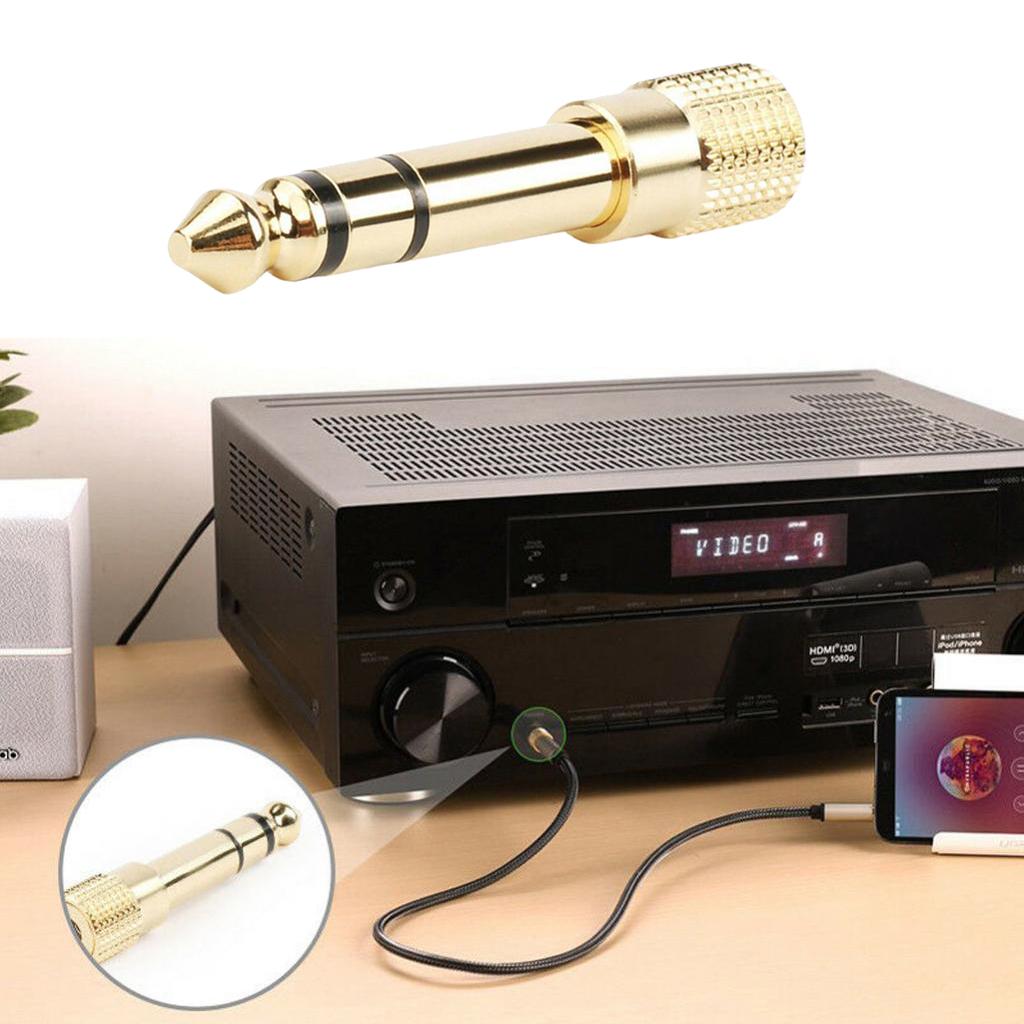 3.5mm Stereo Jack To 6.35mm Headphone