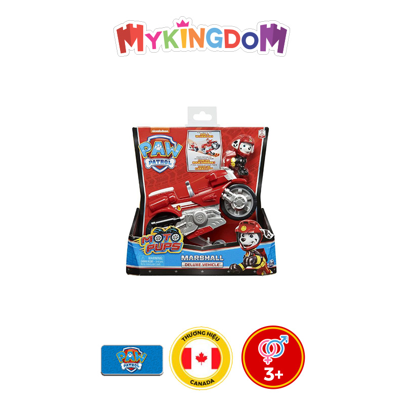 Đồ Chơi PAW PATROL Xe Cứu Hộ Mô Tô Marshall 6061224