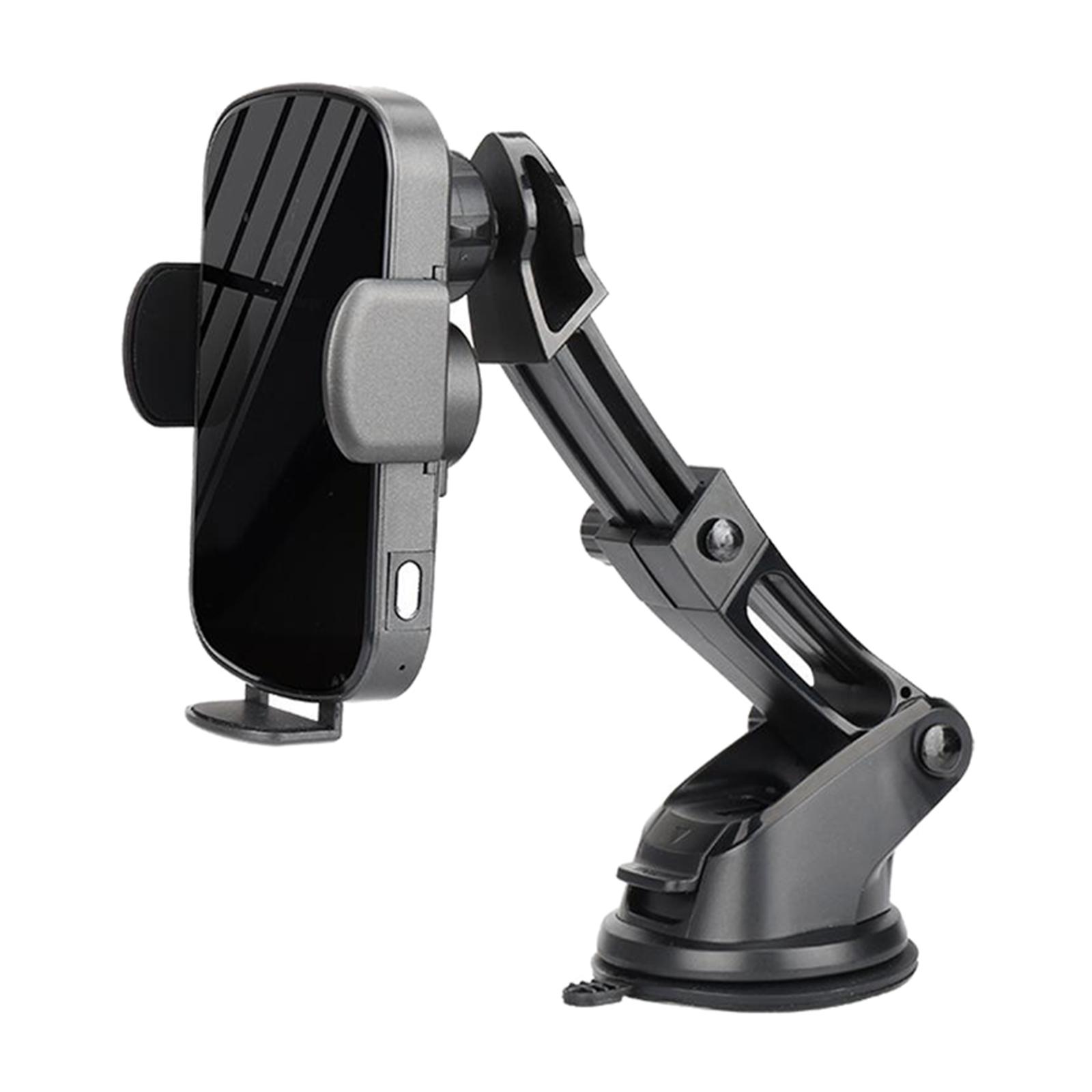 Wireless Car Charger,15W Qi Fast Charging Auto-Clamping Car Mount, Windshield Dash Air Vent Phone Holder Compatible with iPhone 11/11 Pro Max/Xs MAX