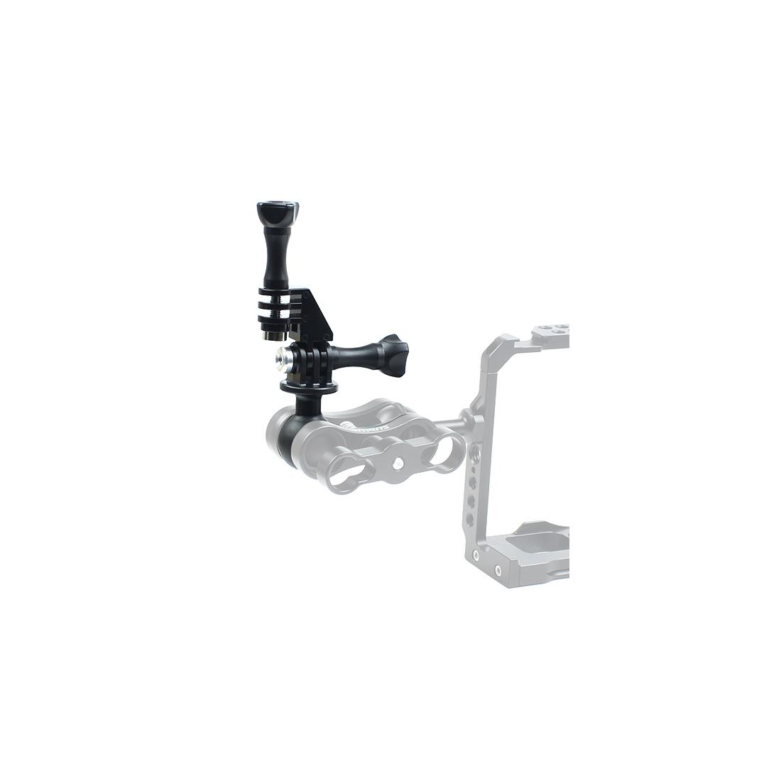 RAM Di Động Gắn Chân Máy Bóng Head Base Adapter Nhựa ABS Cho GoPro Hero 11 10 9 8 7 Camera Hành Động Phụ Kiện Giá Đỡ