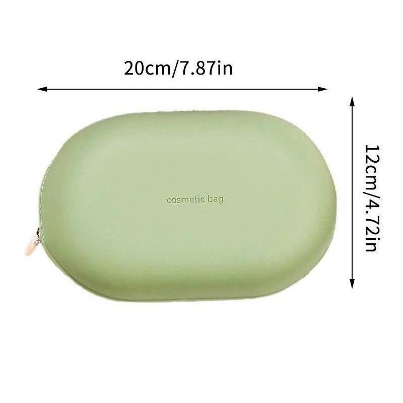 Túi đựng đồ Di Động Dung Tích Lớn Silicon Túi Đựng Mỹ Phẩm Mềm Chống Thấm Nước Túi Bảo Quản Mỹ Phẩm