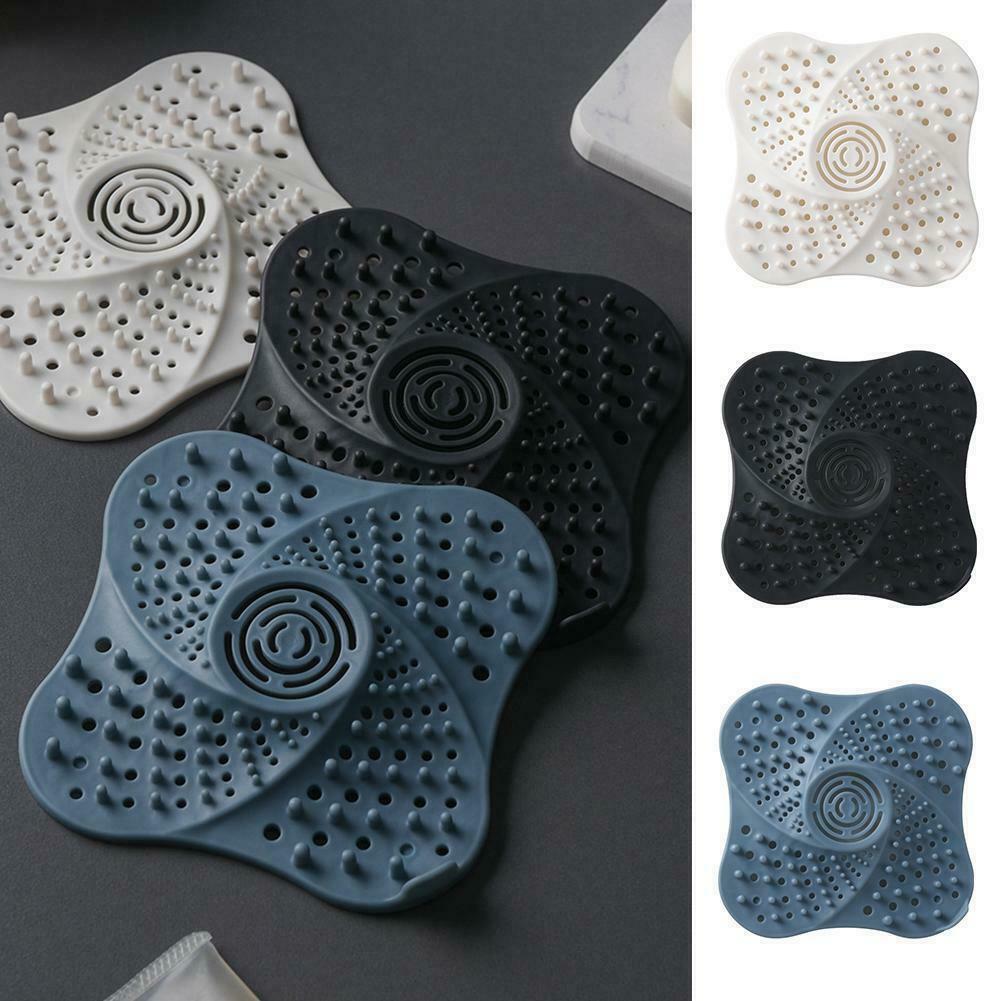 Dụng Cụ Chặn Tóc Chống Tắc Nắp Silicon Thoát Nước Sàn Nhà Tắm