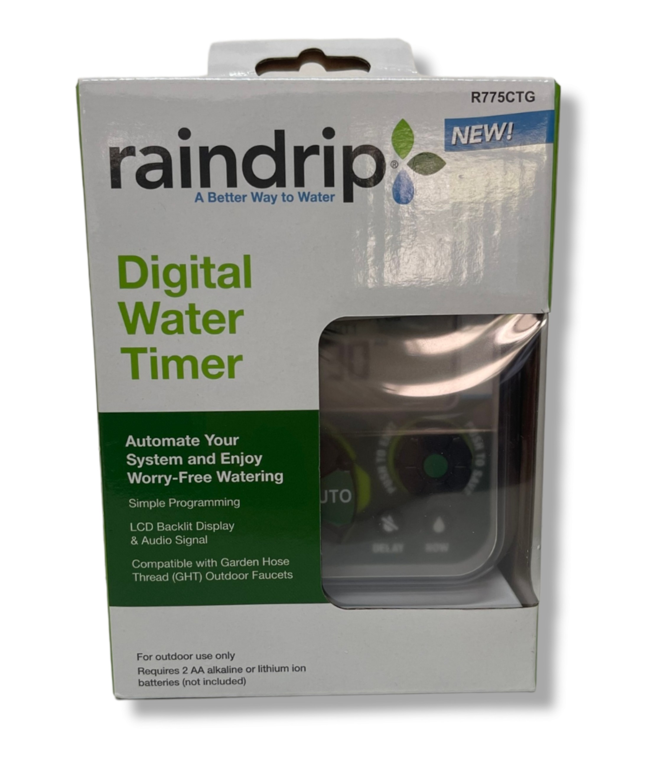 Timer tưới hẹn giờ chăm sóc cây cảnh, cây hoa, sân vườn thông minh hiệu quả GREEN KONOHA