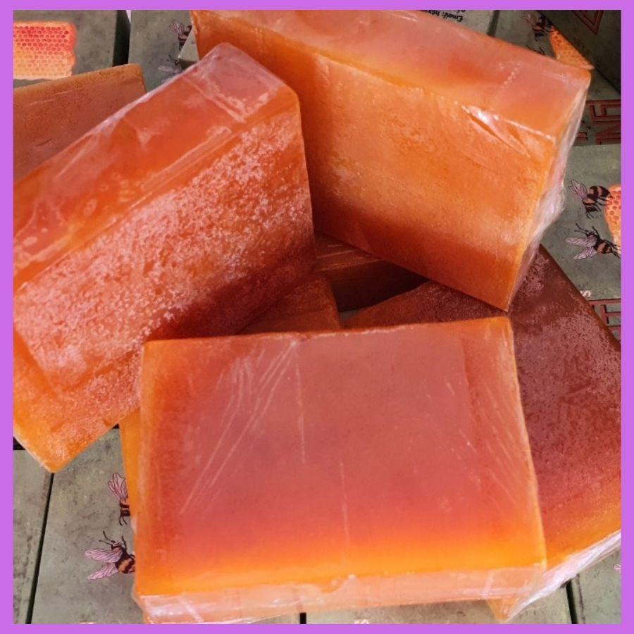 Xà bông nghệ-mật ong xà phòng 100% thiên nhiên soap hanmade chiết xuất nghệ phấn hoa & mật ong