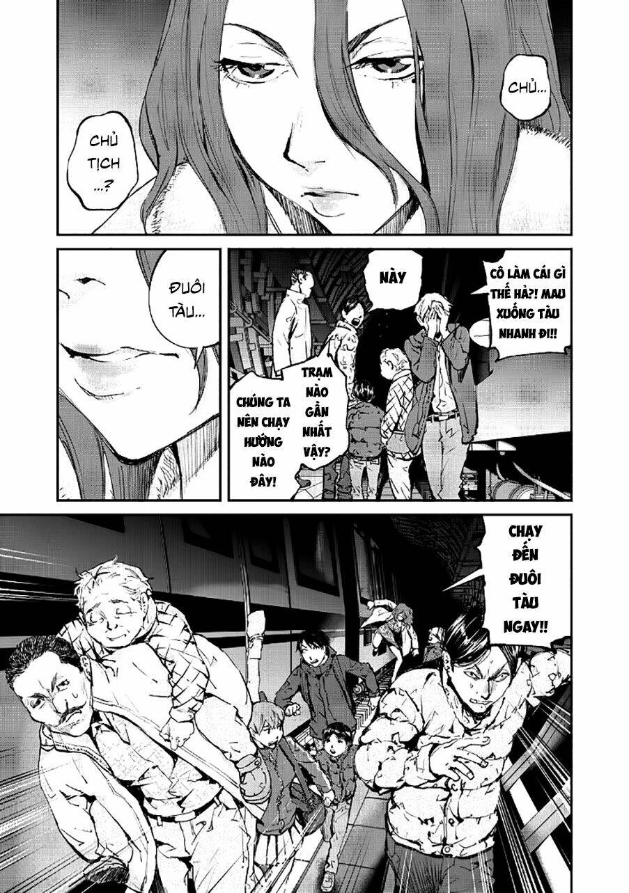 chuyến tàu điện tử thần! chapter 4 3