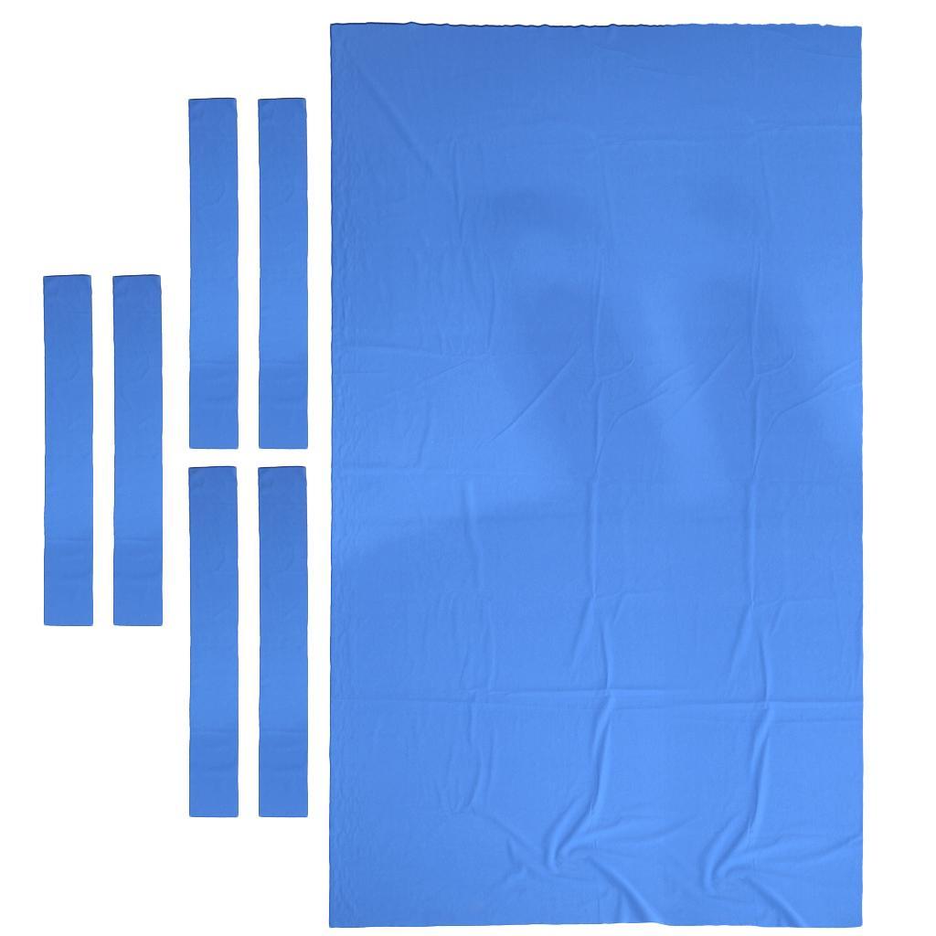 2 Pieces 9 Ft Wool Billiard Pool Table Cloth 9ft Pool Table Felt Accessories