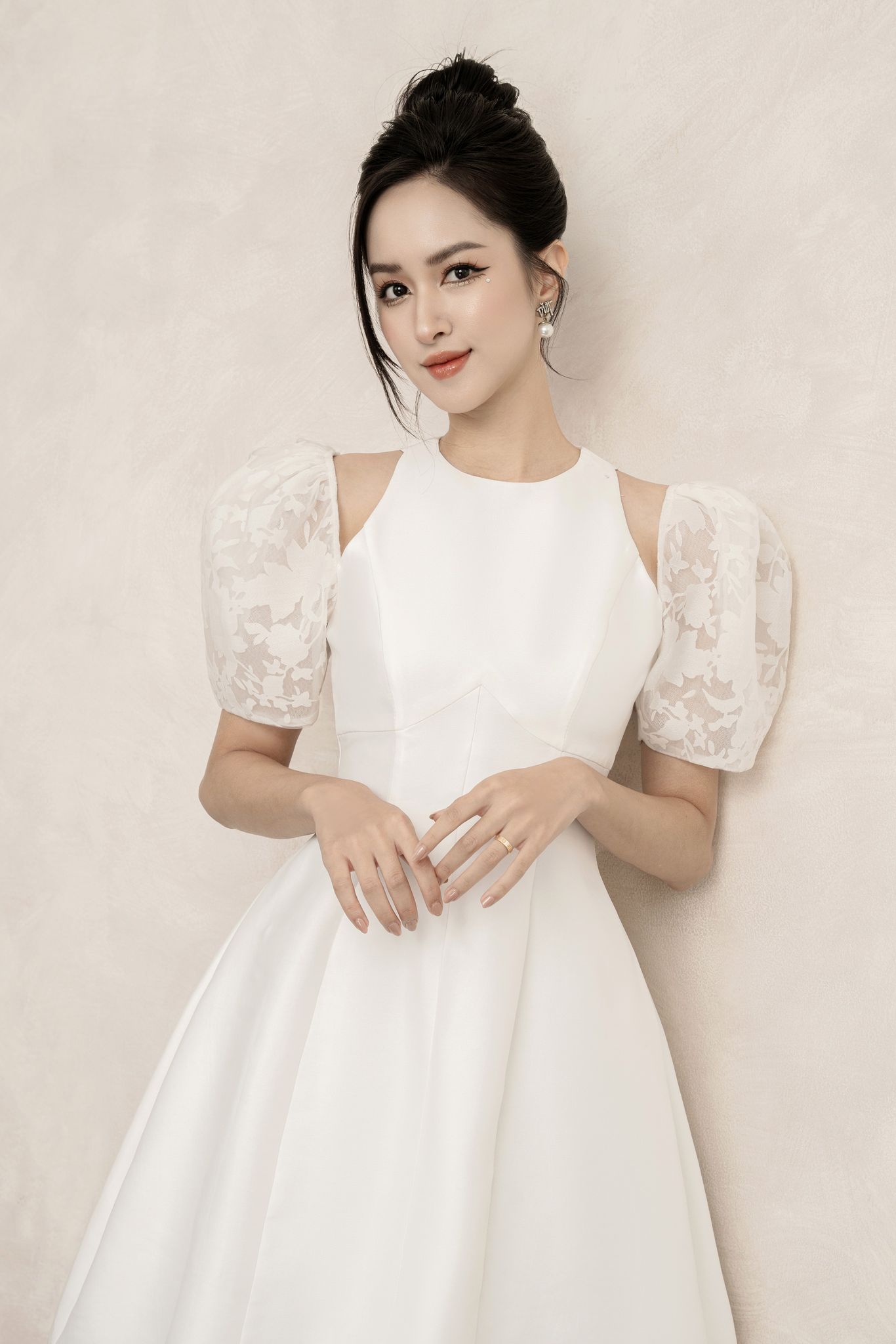 OLV - Đầm Sulwia White Dress