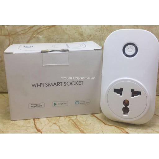 Ổ cắm hẹn giờ tự động, điều khiển bằng WIFI SMART SOCKET