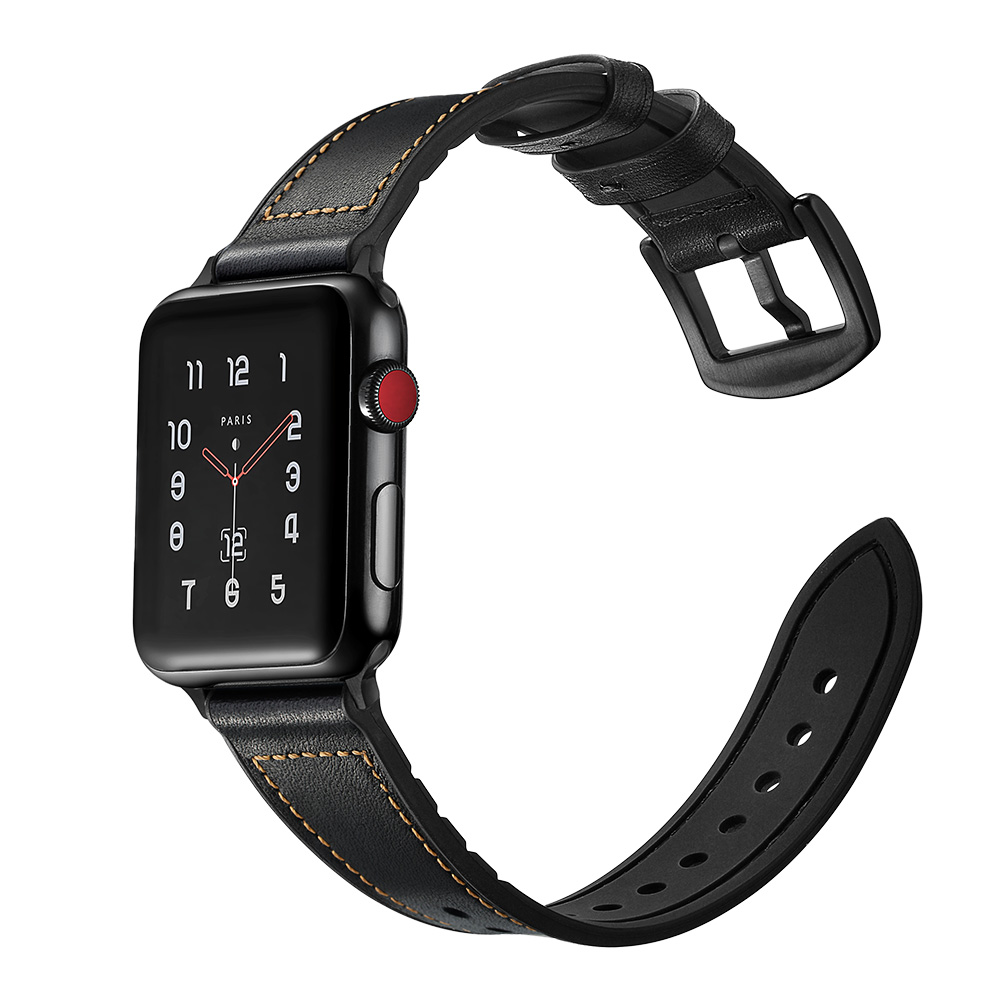 Dây Đeo cho Apple Watch 42mm và 44mm Cao Cấp JINYA HERO LEATHER - JA4038 - Hàng Chính Hãng