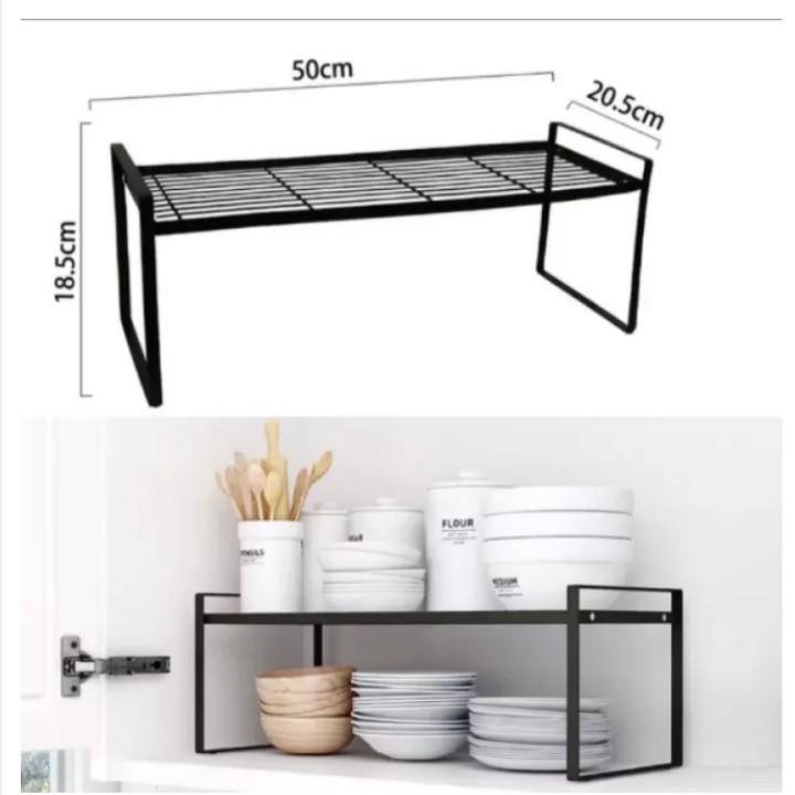Kệ để đồ chia ngăn lưu trữ chén dĩa LARGE
