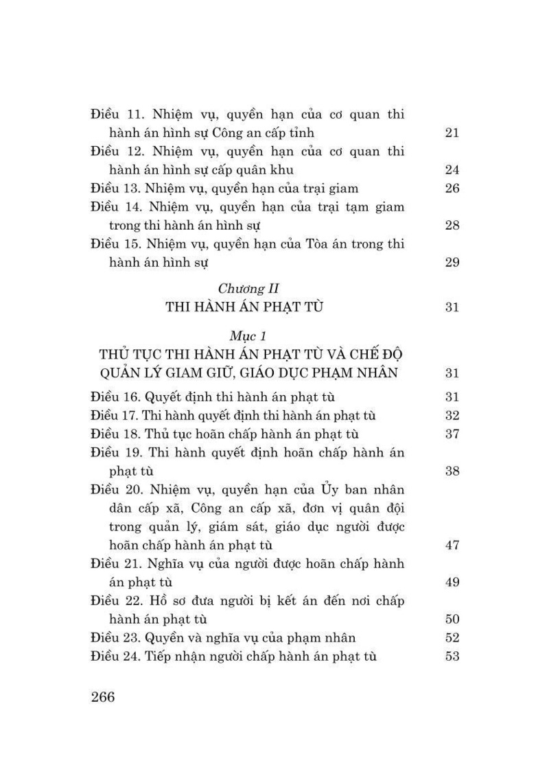 Luật Thi hành án hình sự năm 2025