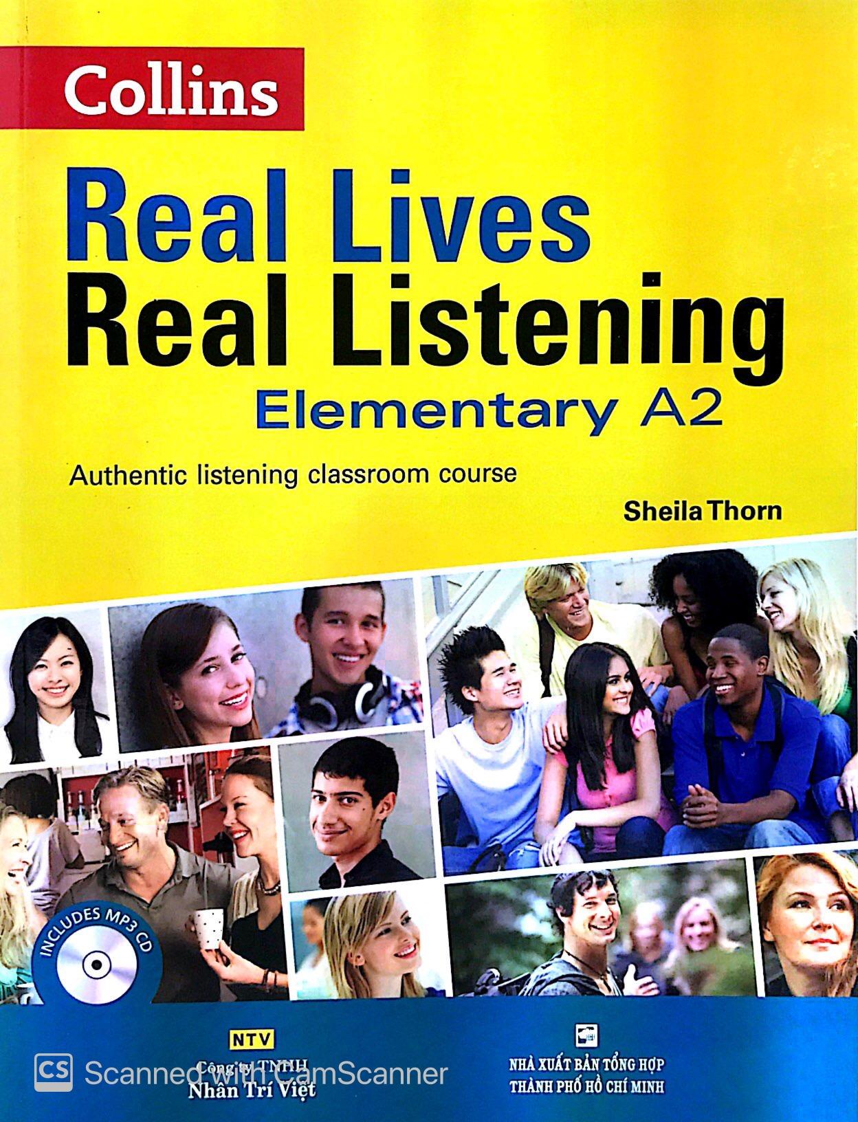 Sách Real Lives Real Listening Elementary A2 (Kèm CD)