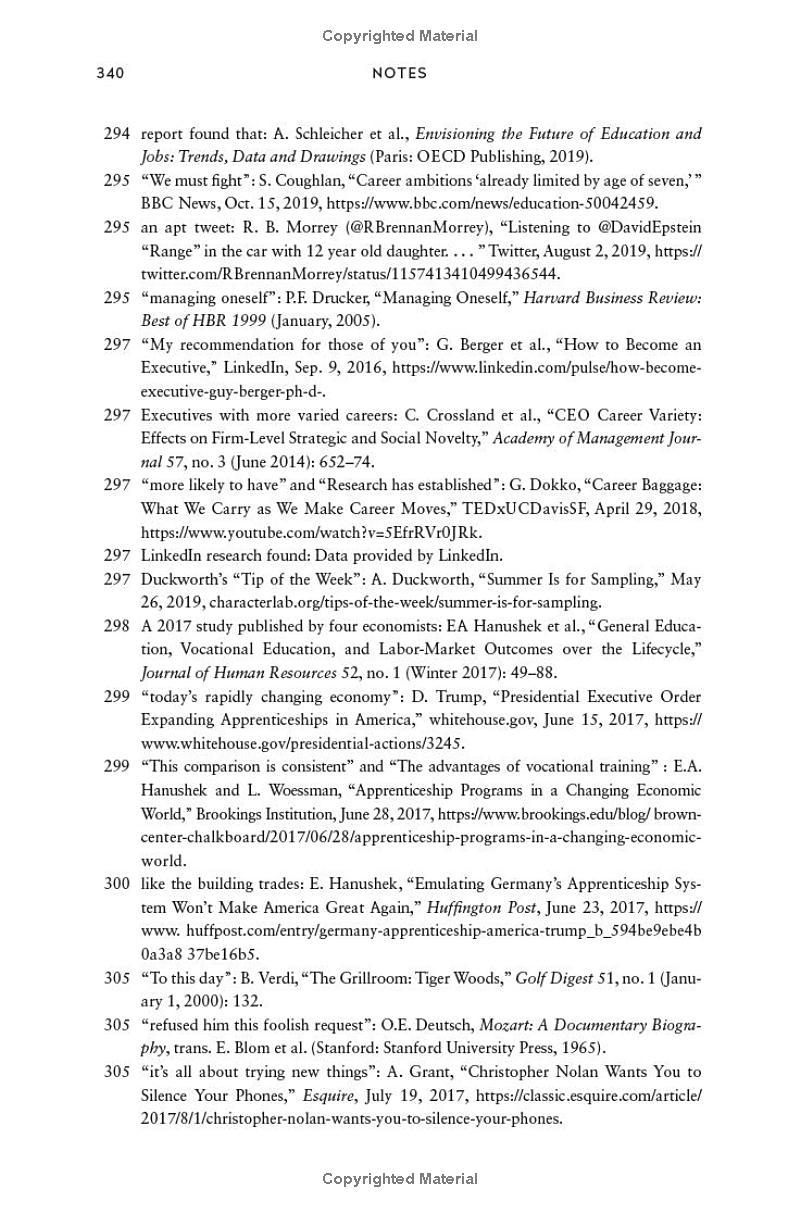 Sách ngoại văn: Range