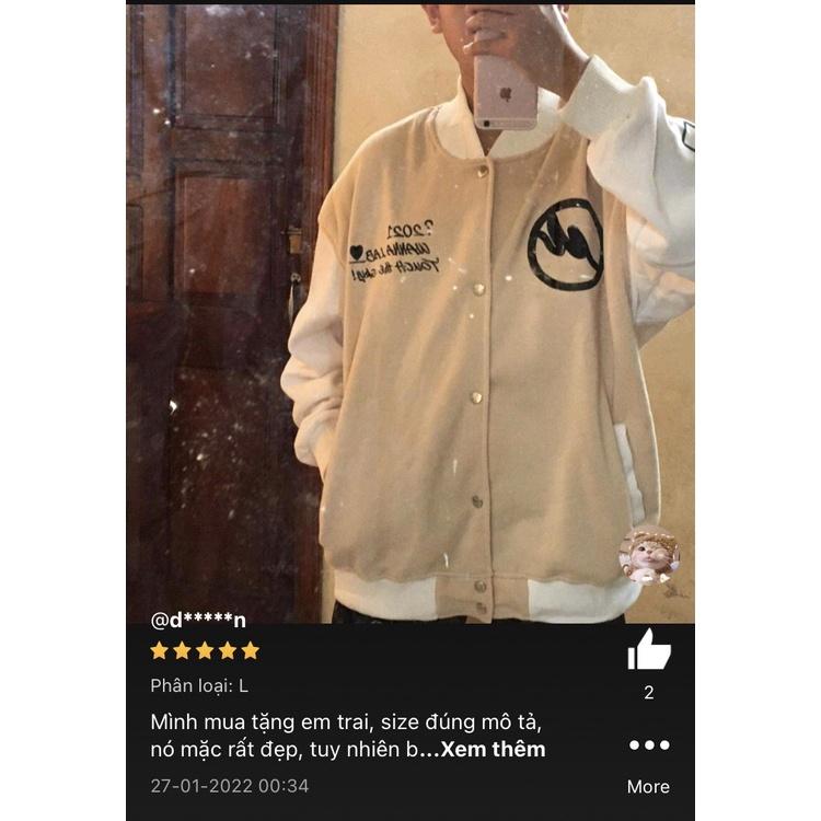 Áo Khoác Bomber Cardigan Nỉ Bông LAB Form Rộng Basic Varsity Nam Nữ Unisex Couple Phong Cách Ulzzang