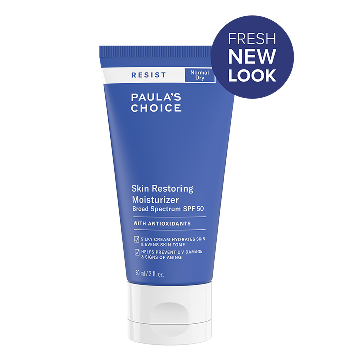 Kem Dưỡng Ngày Dưỡng Giảm Lão Hóa SPF 50 Paula's Choice Resist Skin Restoring Moisturizer With SPF 50