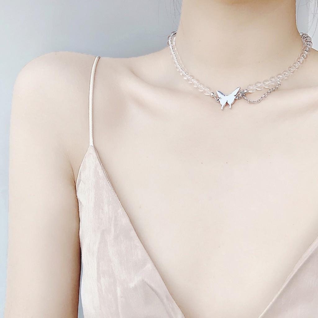 Vòng cổ choker bướm cực đẹp - Kiểu dáng độc đáo dành cho nữ