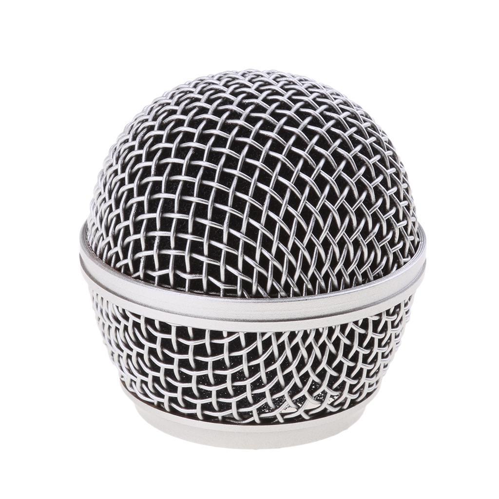 KTV Handheld Wireless Mic Microphone Ball Head Mesh Grill
