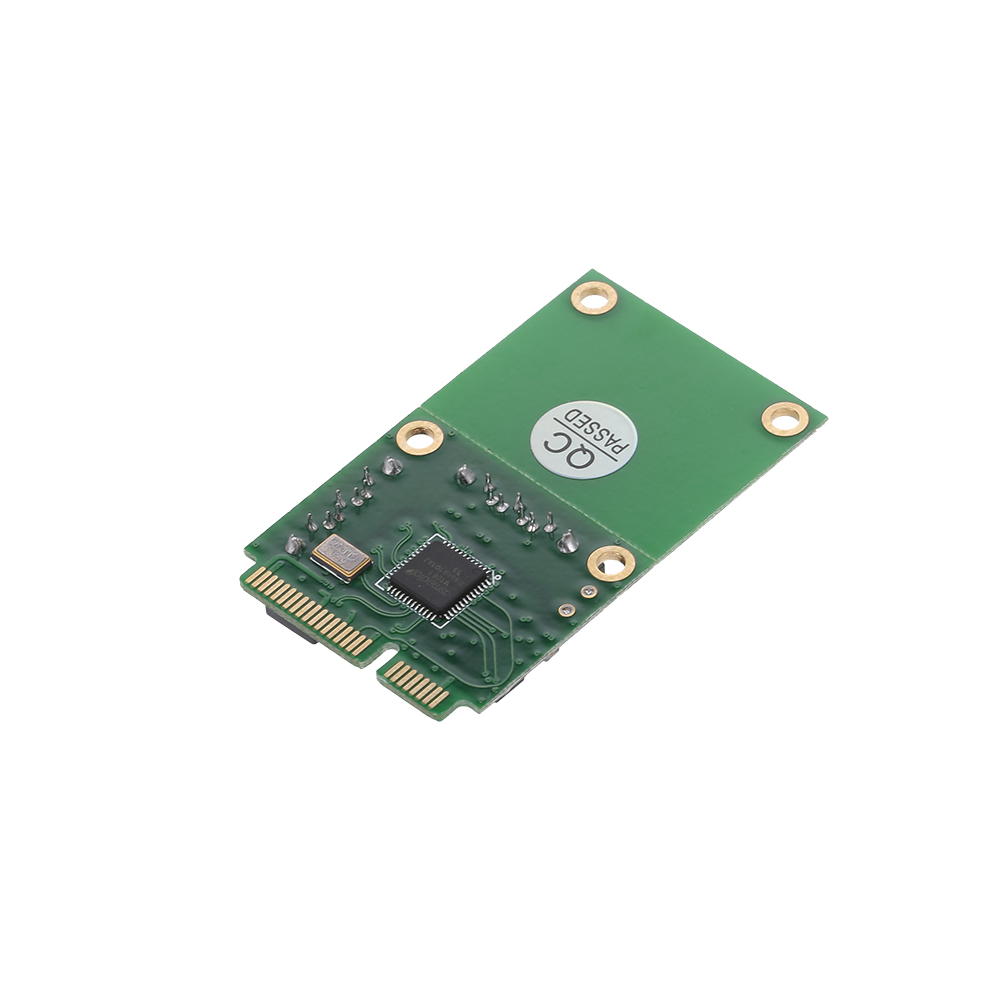 Bộ Chuyển Đổi Đĩa Cứng 2 Cổng Thẻ SATA3.0 Mini PCI-E Sang SATA3