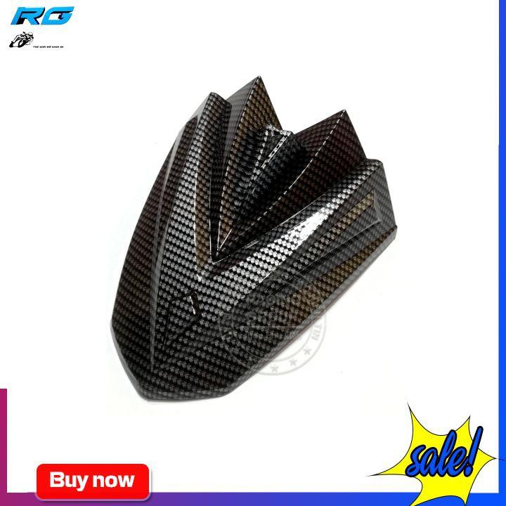 Ốp Đầu Cho Xe Ex150 Mẫu Sừng Cacbon Ngắn