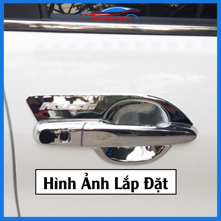 Ốp tay hõm mạ crom Rush 2018-2019-2020 sáng bóng chống trầy bảo vệ cửa xe ô tô