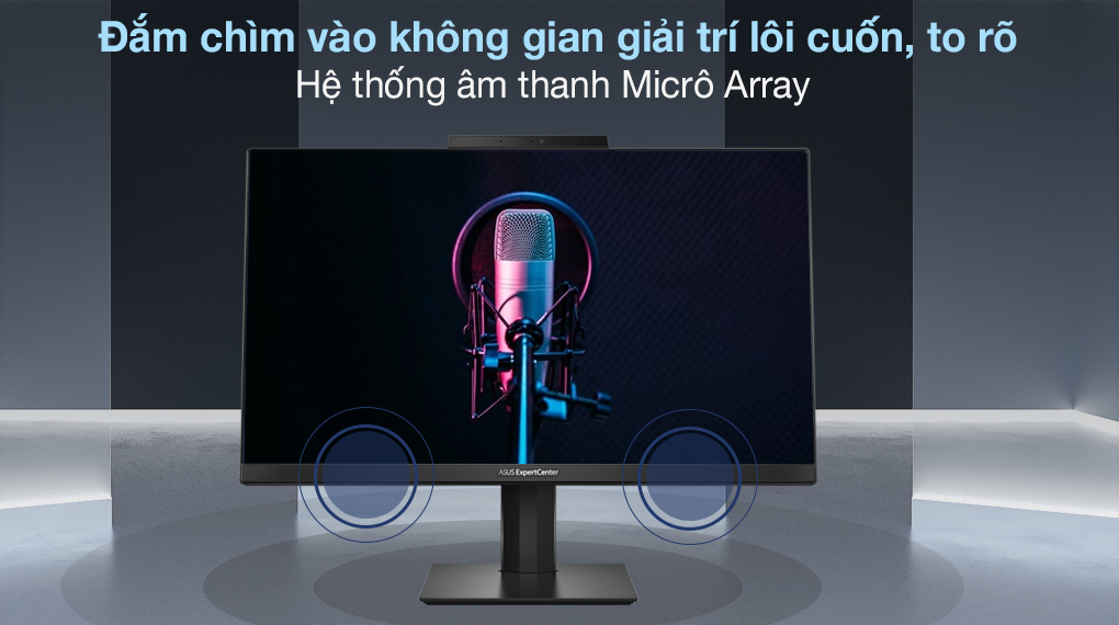 Máy tính All In One PC ASUS E5202WH (21.5' FullHD | Chip Intel Core i3-11100B | Ram 4GB | 512GB SSD | Windows 11 bản quyền | WiFi + Bluetooth) - Hàng chính hãng