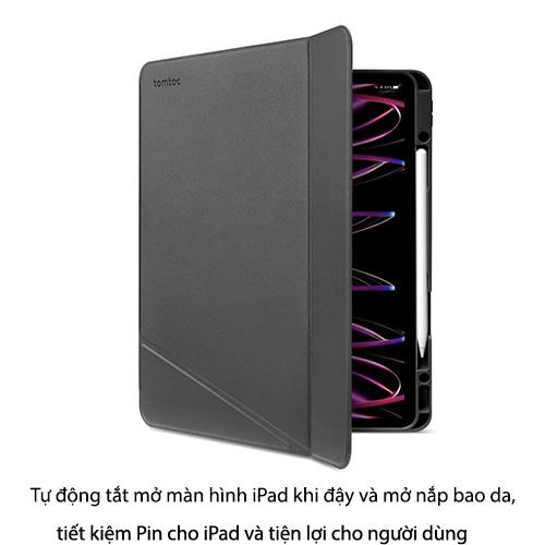 BAO DA BẢO VỆ DÀNH CHO IPAD PRO 12.9-INCH TOMTOC TRI-MODE CASE - HÀNG CHÍNH HÃNG