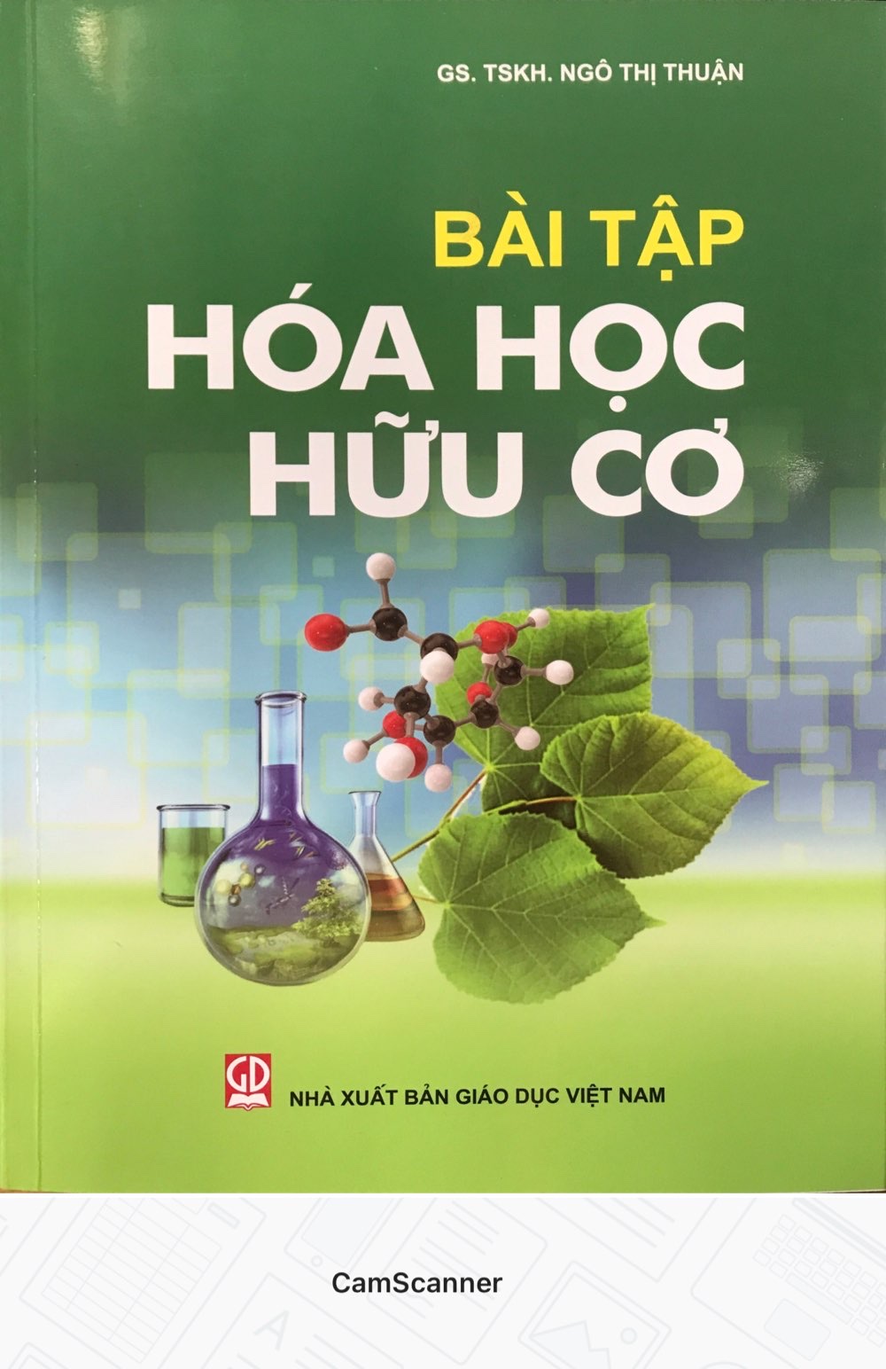 Bài tập hóa học hữu cơ - TB lần 2 năm 2021